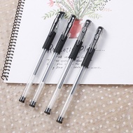 ราคาถูกสุด ปากกาเจล 0.5mm แบบหัวปกติ และหัวเข็ม สีน้ำเงิน สีดำ สีแดง ปากกาหมึกเจลอย่างดี เขียนลื่น ไม่สะดุด