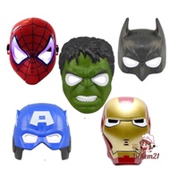 Superhero Character Mask hulk captain America / Spider Man / thor In avengers