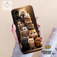 HP Latest Oppo A6S Case 2026 - Rajacase - Oppo A6S casing - Softcase cats Motif - Cellphone protecto