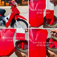 Wave A Honda Red Paint - Motorcycle Paint