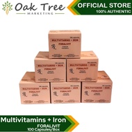 Multivitamins + Iron - Foralivit 100 Capsules/Box