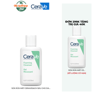 [Mini] Sữa Rửa Mặt CeraVe Sạch Sâu Cho Da Thường Đến Da Dầu 30ml