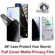 Matte Anti Spy Privacy Hydrogel Film For Sony Xperia 1/5/10 V/IV/III/II 8 1v 1iv 1iii 1ii 5v 5iv 5ii