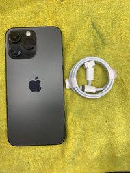 99%New iPhone 14 Pro Max 512GB 黑色 香港行貨 電池效能91% 跟配件 自用首選