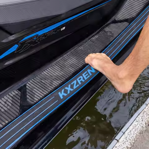 KXKZREN EVA Foam Jet Ski Traction Pads Non-Slip PWC Jet Ski Gunwale Protector Mats Self-Adhesive Gri