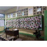 School Chalk boarD and  School Valancer 48x58 inches