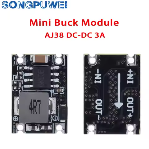 CN3903 3A Mini DC-DC Buck Step Down Converter Board Module 5V-30V to 3.3V 5V DC DC Voltage Regulator