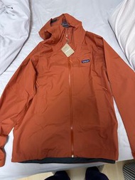 男裝外套  Patagonia Boulder Fork Rain Jacket  男裝防水防風外套  L碼