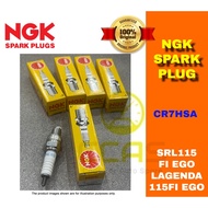 NGK CR7HSA Standard Spark Plug for SRL115 Fi EGO LAGENDA 115FI EGO SYM SPORT RIDER