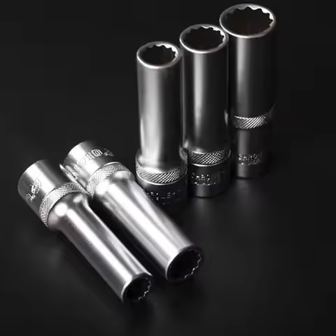 1/2 Drive Deep 78mm Long 12 Points Shallow Air mpact Socket Metric 8mm To 32mm