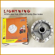 ✙ ▧ ℗ KOZA XRM125 trinity rear hub disc brake