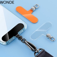 WONDE Phone Lanyard Gasket, TPR Detachable Metal Phone Patch, Durable Durable Ultra Thin Anti-lost P