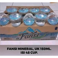 MINUMAN FANSI AIR MINERAL 1 DUS ISI 48 CUP x 150ml