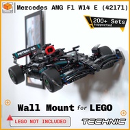 Wall Mount for Lego Technic Mercedes AMG F1 W14 E (42171)