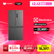 ELECTROLUX ตู้เย็น 4 ประตู 17.5 คิว EQE4900A-B สีดำด้าน