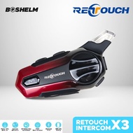 BOSHELM Intercom RETOUCH X3 Bluetooth Helmet