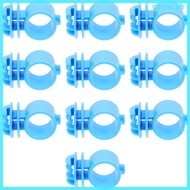 10pcs Fence Wire Insulators Electric Fence Tools Electric Fence Insulators Plastic Electric Fence Ha