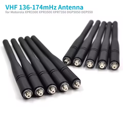 10pcs VHF 136-174MHz Antenna for Motorola XPR3500 XPR3300 XPR3500e XPR3300e XPR7350 XPR7380 XPR7550 