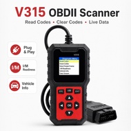 V315 OBD2 Car Code Reader Diagnostic Scanner Check Engine Tool Pembaca Kod Kereta