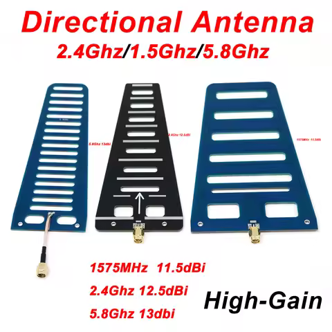 Directional Antenna 1575M 2.4Ghz 5.8Ghz High Gain PCB Yagi Antennas LNA GPS 2.4G 5.8G WIFI RF POWER 
