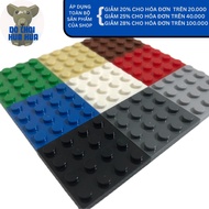 Combo of 4 4x4 Brick Assembling Toy Panels - MOC Non Plate Accessories 4x4x1(4.4.1)