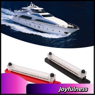 joyfulness 2pcs 12 Terminal Bus Bar 48V 150A Low Good Conductivity Power Distribution Block Junction