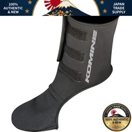 KOMINE Neoprene Ankle Warmer for Motorcycles Black Free AK-075 595 Windproof