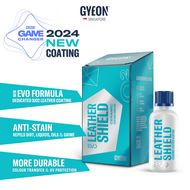 GYEON Q2 LeatherShield EVO 50ml - Advanced SiO2 based Automotive Car Durable Leather Ceramic Coating
