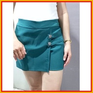 ⚽︎    PerfectFeelByZen High Waist Skort for Woman for Women Palda Shorts Overlap Korean Black White