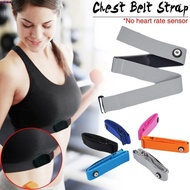 AROMA Heart Rate Monitor Strap Yoga Elasticity Band Strap Wireless Heart Rate Sensing Adjustable Blu
