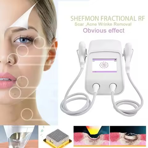 Novoxel Tixel 2 Thermal Fractional Mezotix Machine With Two Handle Pigment Scar Wrinkle Stretch Remo