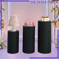 [Sunnimix] Plinth Stand Pillar Cover, Wedding Dessert Cylinder Stand, Cylinder Pedestal Cover for We