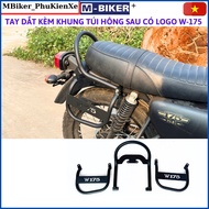W175 bracelet, w175 handlebar, w175 handlebar with side bag frame w175, baga w175, accessories w175,