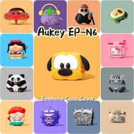 READY STOCKFor Aukey EP-N6 Case Casing Soft Silicone Anime Cartoon Earphone Case Cover NO.4