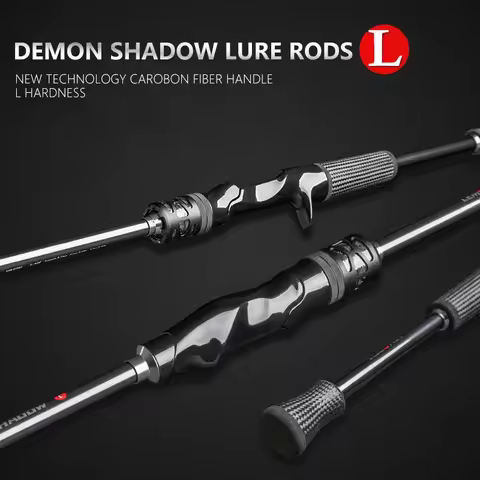 Magic Spinning Fishing Rod 1.68M 1.8M 1.98M 2.1M Moderate Fast Action Fishing Rod Lure 2-10g Line 2-