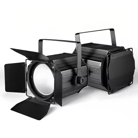 300W COB LED Par Light Barn Doors 2IN1 Cold White + Warm White Led Beam Wash Strobe 6IN1 RGBWA+UV Ef