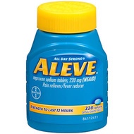 Aleve ALL DAY Strong Pain/fever Reducer Naproxen Sodium Tablets , 220 Mg (Nsaid) - 320 Caplets