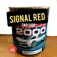 cat nippe 2000 merah signal red mengkilap 1kg