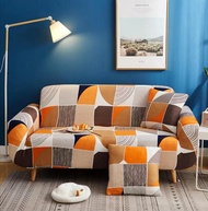 全包沙發套 梳發 梳化 通用沙發布 彈力沙發墊 彈性 機洗  組合沙發罩 全蓋 sofa cover卡通