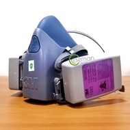 NEW!!! 3m 7502 + 3m 7093 Half Face Respirator P100 Filter Original Reusable Silicone Mask