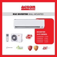 [WITHOUT INSTALLATION] ACSON R32 Air-conditioner Wall Mounted - AVO Inverter Aircond A3WM/A3LC 1.0HP (WiFi)