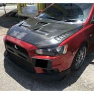 Varis Ver1 Hood for Lancer Inspira Evo10 Mitsubishi FRP CF