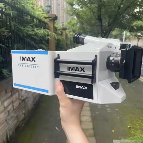 Popcorn Bucket Imax Simulation Imax Movie Camera Plastic Decorative Ornament Unique Gift For Home Th