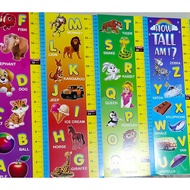 HOW TALL AM I , Height Chart na nilalagay sa WALL for measurement monitoring until 5' 9" , 176 CM