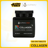 Youtheory, Collagen for Men | Powerful Protein + Essential Nutrients Vitamin C &amp; Biotin | 5000mg Pure Collagen Peptides