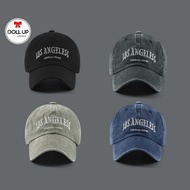 Jeans vintage embroidery cap men women unisex baseball cap topi 帽子 HC028