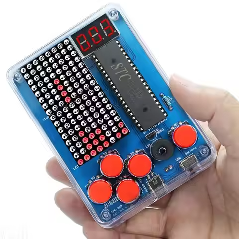 W3JB DIY Soldering Building a Classical Game Console with 4 Games for Educational Purposes High Scho