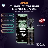 APGO Atomic Crystal Coating car paint spray bottle protects car paint against water and increases sh