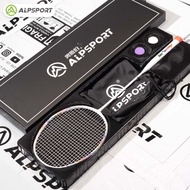 Alpsport BBQ2.0 Raket Badminton Bahan Titanium Alloy 100 Full Carbon F