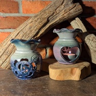 【香氛燈推薦】台灣鶯歌手工陶瓷香氛燈 蠟燭精油燈 送禮首選